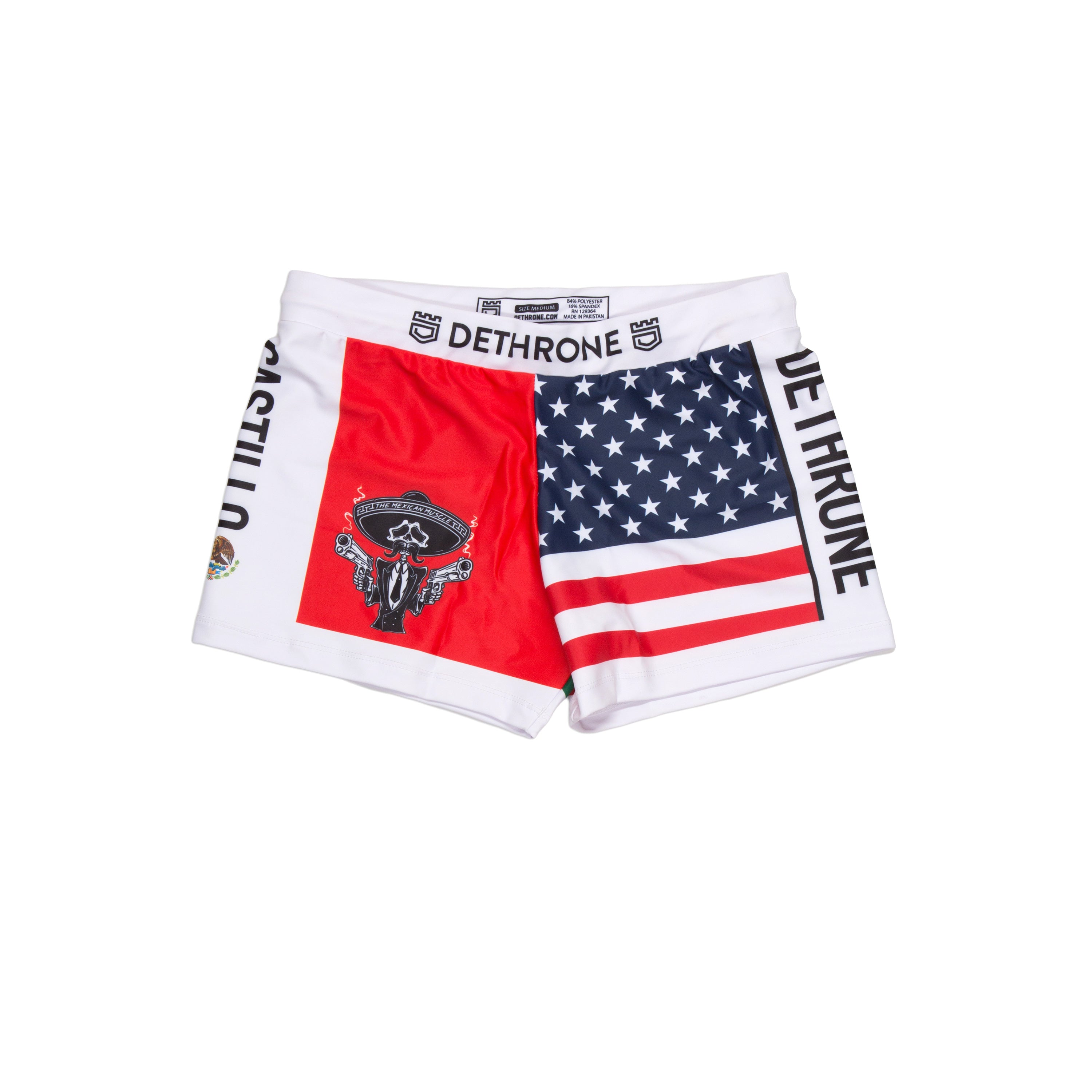 Fully Custom Printed Vale Tudo Compression Shorts - Your Colors, Logos, Sponsors etc...